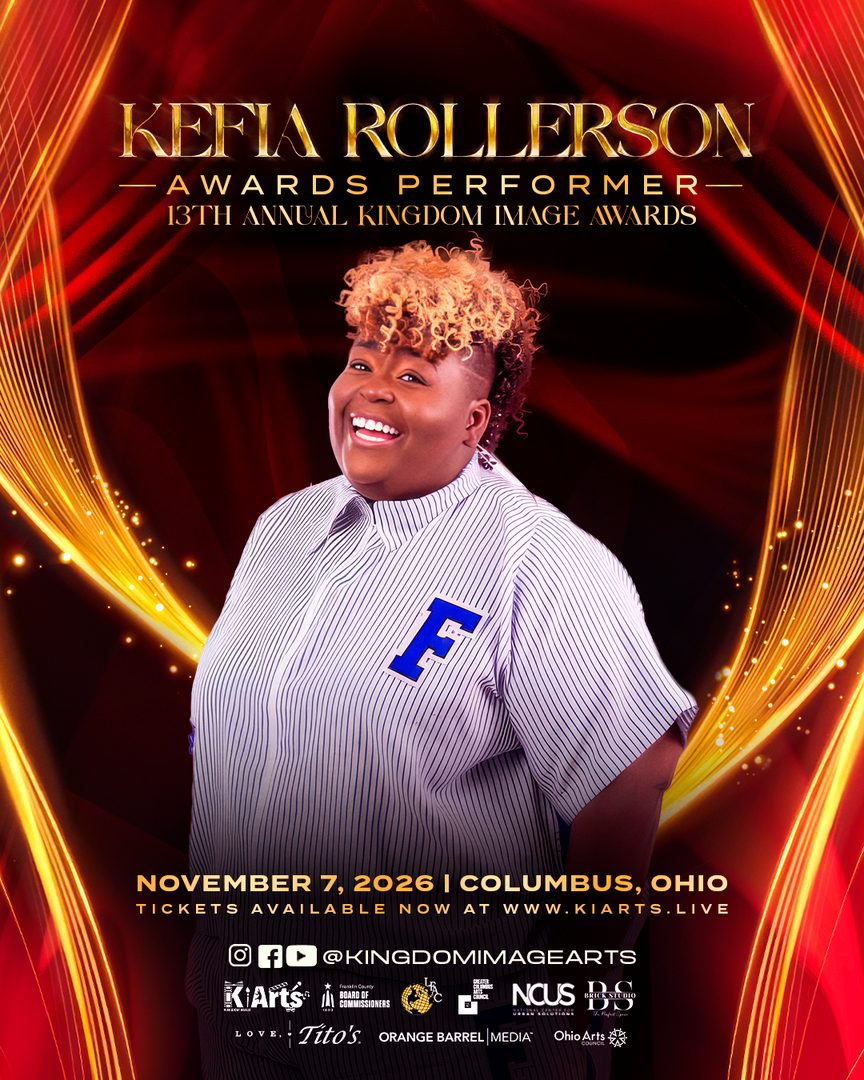 Kefia Rollerson, awards performer at the 13th Annual Kingdom Image Awards